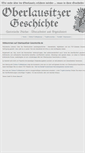 Mobile Screenshot of oberlausitzer-geschichte.de